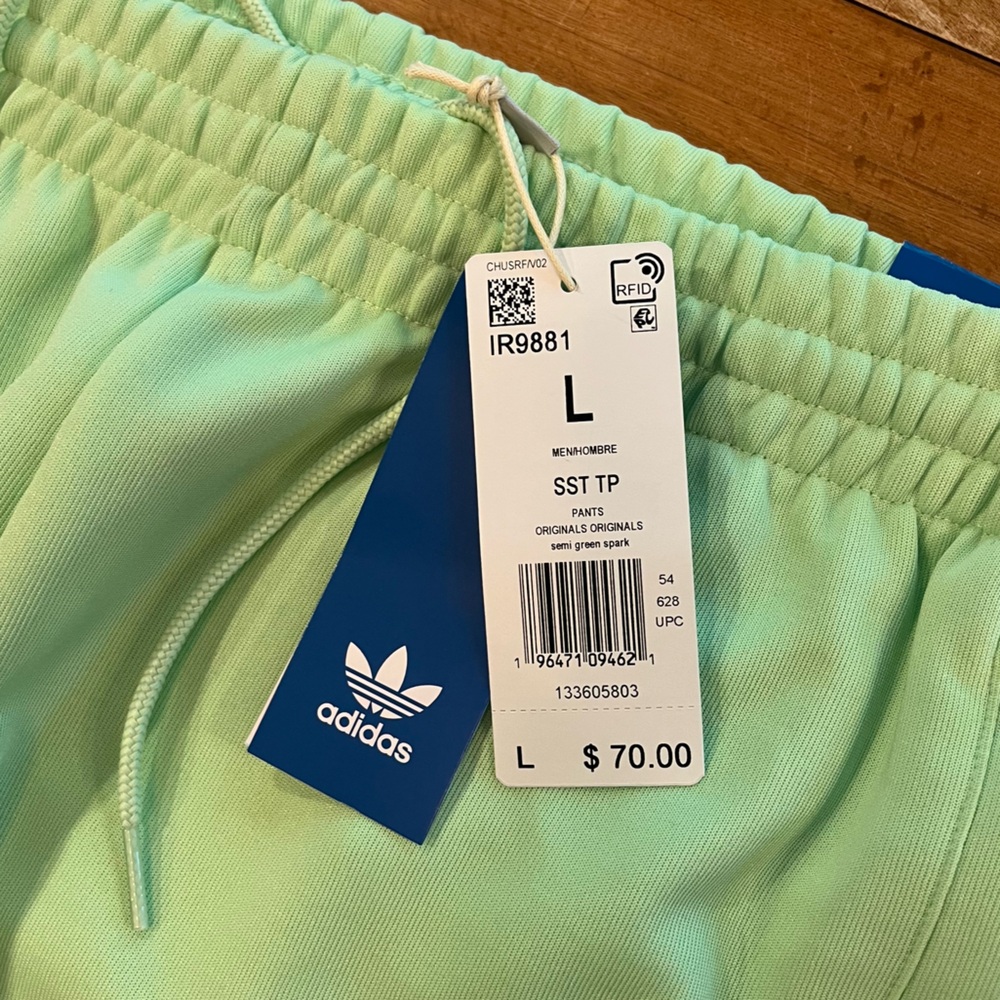 ADIDAS Mint Green SST Track Suit - Picture 12 of 12